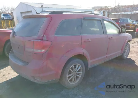 2014 Dodge Journey Sxt z USA, uszkodzony, nr VIN 3C4PDCBB7ET148434